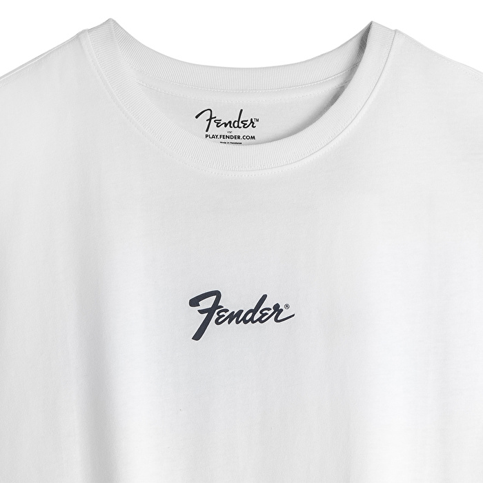 FENDER® The Three Little Pigs Loose Beyaz T-Shirt